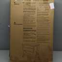 Baby Crib for Newborn, Baby Bassinets Bedside Sleeper with Breathable Mesh & Mattress, Easy Move Crib for Newborns with Lockable Wheels, 4-Adjustable Height Beside Bassinet (Beige)