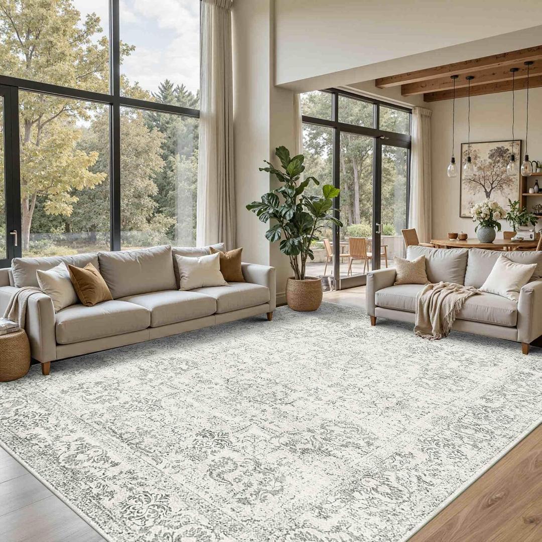 Rugxara 8x10 Area Rugs,Large Rugs for Living Room(Green)