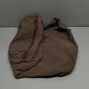 Large Nylon Hobo Bag Women Crescent Shoulder Bag Vintage Tote Bag Casual Shopper Handbag for Women (Coffee)