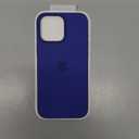 Apple iPhone 16 Pro Max Silicone Case with MagSafe and Camera Control: Lightweight Phone Case, Wireless Charging Compatible, Smooth Matte Finish; Ultramarine