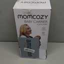 Momcozy Baby Carrier - Ergonomic, Cozy and Lightweight Carrier for 7-45lbs, Effortless to Put On, Ideal for Hands-Free Parenting, Enhanced Lumbar Support, Purehug for Infant to Toddler, Grey