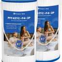 Future Way Hot Tub Filter Replacement for Lifesmart, AquaTerra Spa, Freeflow, Replace Pleatco Pure PFF42TC-P4, Watkins 303279, 78460, Filbur FC-2402, Spa Filters, 42 Sq. Ft, 2 Pack