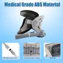 Cervial Traction Device with Air Pump, Inflatable Neck Stretcher for Pain Relief, Cervical Brace Collar for Neck Decompression, Spine Alignment and Reduce Disc Pressure