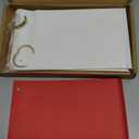 ZEEYUAN Desktop Photo Album Stand, 5x7 Standing Flip Photo Album, Christmas & Valentines Mothers Day Gifts