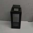 Outdoor Lantern Small Black 12 in