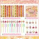 110PCS Groovy Party Favors Set Retro Hippie Birthday Decorations Supplies Gift Bags Hippie Boho Party Favors Boho Themed Birthday Party Shower Classroom Rewards