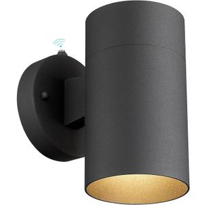 Ken & Ricky Dusk to Dawn Wall Lights, Outdoor Sconces Wall Lighting, Modern Exterior Light Fixture with Photocell Sensor for Porch Garage Patio Doorway Entryway House -1 Pack