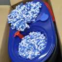 O-Cedar RinseClean Spin Mop & Bucket System + 2 Extra Mop Heads | Clean with Water | Removes 99% of Bacteria