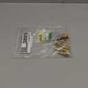 1/4" RV Propane Quick Connect Adapter for Propane Hose, Quick Connect Disconnect Kit Fitting Shutoff Valve with Full Flow Plug 1/4" Male Female NPT and with 3/8" Female Flare Conver for RV,Trailer,BBQ