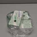 Lawei 3 Pack Refillable Spray Bottles Perfume Atomizer, 100ML 3.4oz Glass Empty Fine Mist Spray Bottle, Clear Portable Square Fragrance Dispenser Bottle with Sprayer for Travel, Silver