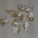 Sun Catchers, 10 Pieces Colorful Crystal Suncatcher with Chain Pendant Ornaments Hanging Crystals Prism Rainbow Maker for Windows Indoor Outdoor Car Mirror Garden Decor Wedding Party Xmas Gift