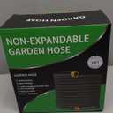 Garden Hose 50ft, Non-Expanding Flexible Hose with 10 Function Nozzle, Lightweight, Kink Free, Sturdy, Leak-Proof, Portable, Water Hose 50ft for Outdoor, Yard, Lawn, Car Wash and Camper Use (black green)
