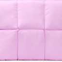 Comfyable Puffy Laptop Sleeve 15 Inch 16 Inch, Quilted Puffer Laptop Carrying Case for Women, Pillow Pouch Compatible for MacBook Air 15 in M4 2025 & MacBook Pro 16 in M4 2024, Lavender