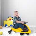 Wiggle Car - Ride on Toy for Ages 3 and Up - Toddler Ride on Toys with no Batteries, Gears or Pedals Just Twist, Wiggle, and Go by Lil Rider (Yellow)