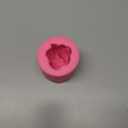 Rose Bloom Flower Soap Silicone Mold, 3D Flowers Handmade DIY Candy Melt Mold, Chocolate Cookie Making Tools, Christmas Cake Candles Resin Moulds, Christmas Party Decoration Gift for Oven Cupcake