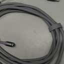 LISEN 10FT USB C Cable Fast Charging, Chubby 240W Cable USB C to USB C Fast Charging Soft Silicone USBC to USBC Parallel Cable for iPhone 17 Pro Max 16 15 Air Samsung S25 Ultra MacBook Pro Air iPad (Grey)