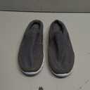 MizHome Men's Open Back Sneaker Clogs Knit Mules Shoes Lightweight Breathable Slippers Size 40