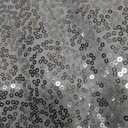 leegleri Silver Sequin Backdrop Curtain, 6 Panels 2FTx10FT Wrinkle Free Photo Backdrop Drapes for Wedding Birthday Party Stage Background Drapes (2ftx10ft(6 Panel))