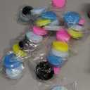 28 Pcs Mini DIY Squishy Dessert Cookie Shape Fidget Toys, Ultra-Soft Decompression Venting Toy Squeeze Toys, Party Favors Biscuit Squishies Stress Relief Toys