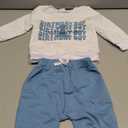 ZOELNIC 1st Birthday Clothes Outfit Boy Baby One Year Old Birthday Outfit Long Sleeve Shirt Pants Fall Winter Outfit Clothes, size 9-12 M