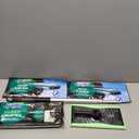 Swiffer Sweep & Mop Deluxe 2-in-1 Multi-Surface Kit for Floor Cleaning, Includes 1 Sweeper Device, 5 Dry Sweeping + 6 Wet Mopping Heavy Duty Cloths, Black