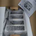 Cuisinart 4 Slice Compact Stainless Steel Toaster with Extra-Wide Slots for Bread, French Toast, Bagels & Pastries, Defrost & Reheat Functions, CPT-180P1, Brushed Stainless, Removable Crumb Tray