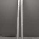 ALLZONE Tension Curtain Rods for Windows 66 to 120 Inch, White Curtain Rods No Drilling, Heavy Duty Extra Long Tension Rods for Windows 66 to 120 No Drill, Outdoor Curtain Rods for Patio, Bedroom
