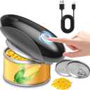Electric Can Opener,One-Touch Safety Auto Can Opener,Smooth Edge,Hands Free Can Opener,Food Safety,Kitchen Gadgets,Battery Operated,Electric Can Opener for Seniors & Arthritis