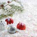 JOYIN 2 Pack 10 oz Christmas Flashing Fake Snow, Artificial Dry White Plastic Snowflakes, Flake Snow Powder Filler for Xmas Tree Decoration, Crafts Christmas Party Holiday Supplies and White Displays (Colorful)