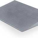 EVA Foam Threshold Ramp for Wheelchair, Gray, 36" L X 18" w X 3" h
Lightweight Non Slip Doorway Entry for Home Steps, Wheelchair Walker Scooter Access, Grooved Surface, Indoor Outdoor Use