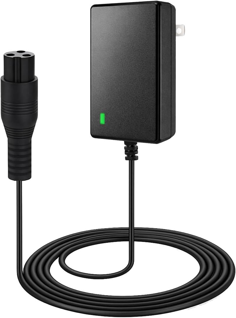 24V Charger for Razor E100 E200 E300 Ride-on Toys, 6.6FT AC Power Adapter Replacement Cord