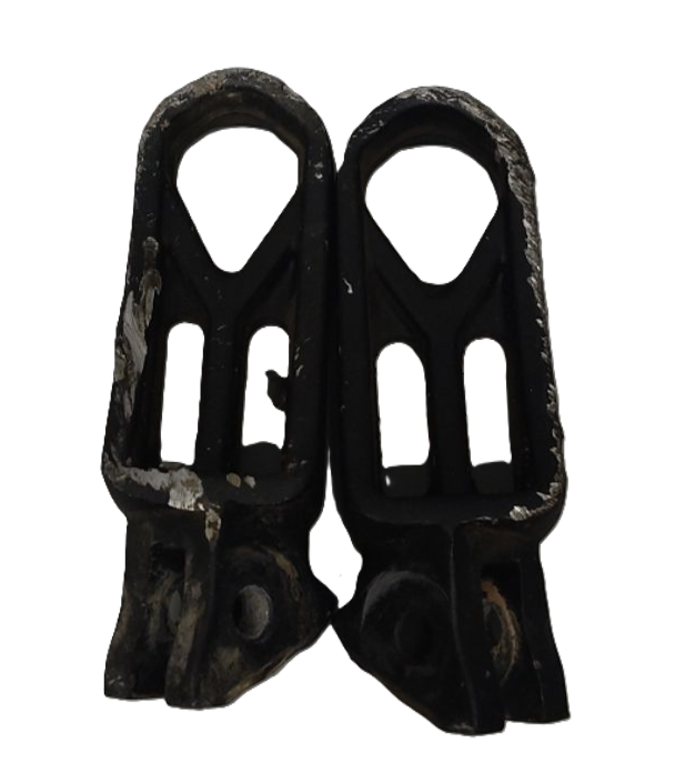 Dirt Bike Foot Pegs,7075 Aluminum CNC Pedals Rests for Surron Light Bee X and S/E Ride ProBlack