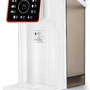 VEVOR Instant Hot Water Dispenser, Countertop Boiling Water Dispenser with Adjustable 6 Temperatures & 7 Water Volumes, 101oz Removable Water Tank, Quick Heating with Touchscreen & Child Lock for Home (3.2 Quarts)