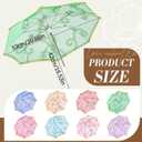 Sanwuta 8 Pcs Sequins Lace Indian Umbrella Handmade Designer Embroidery Retro Boho Pagoda Parasols for Wedding Party Outdoor