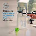 Baby Brezza Instant Baby Bottle Maker with 3 Temperature Settings for Formula Warming, 50oz Tank Capacity, 24/7 Warm Water Dispenser, Electric Kettle Alternative