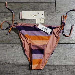 Gottex Women's Standard Luma Vacy Shine Side Tie Swim Bikini Bottom, Purple ora, Size 14