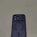 CANSHN Magnetic Compatible with iPhone 17 Pro Max Case, Upgraded [Full Camera Protection] [Compatible with Magsafe] [Translucent Matte] Shockproof Protective Phone Cover 6.9 Inch - Deep Blue