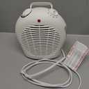 Vie Air Portable 3-Settings Heater with Adjustable Thermostat, 1500W, White
