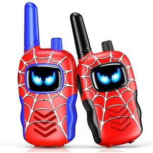 Walkie Talkies Toys for Kids Ages 3-8 Gifts Walkie Talkies with Glowing Eyes for 3 4 5 6 7 8 Year Old Boys Kids Toddlers Birthday Gift Outdoor Camping Toy for Boy Kid Toddler Age 3-5 5-7 4-6