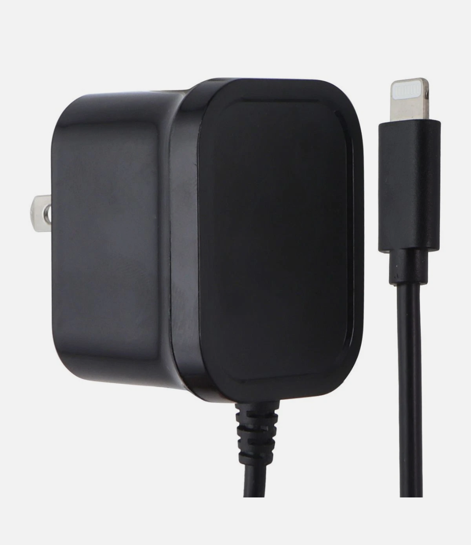 ZGEAR (12W) 8-Pin Wall Charger - Black