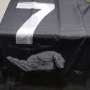 Funny 67 Meme Photo Booth Backdrop 6 7 Six Seven Birthday Party Decoration Winter Holiday Background Banner Wall Decor (Black-1, 3.65.9ft)