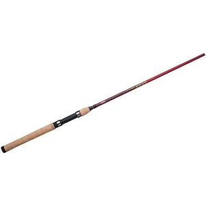 Berkley 7’ Cherrywood HD Spinning Rod, One Piece Spinning Rod, 8-17lb Line Rating, Medium Heavy Rod Power, Fast Action, 1/ 4-1 oz. Lure Rating, Red