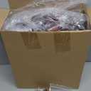 Eccliy 100 Pack 2 oz Travel Bottles Plastic Bottles with Lids Refillable Travel Size Cover Cap Plastic Liquid container for Toiletries Lotions Shampoo Creams Dispensing with 5 Funnels(Brown)