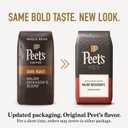 Peet's Coffee, Dark Roast Whole Bean Coffee, 100% Arabica Coffee - Major Dickason's Blend 18 Ounce Bag (EXP 03/24/26)