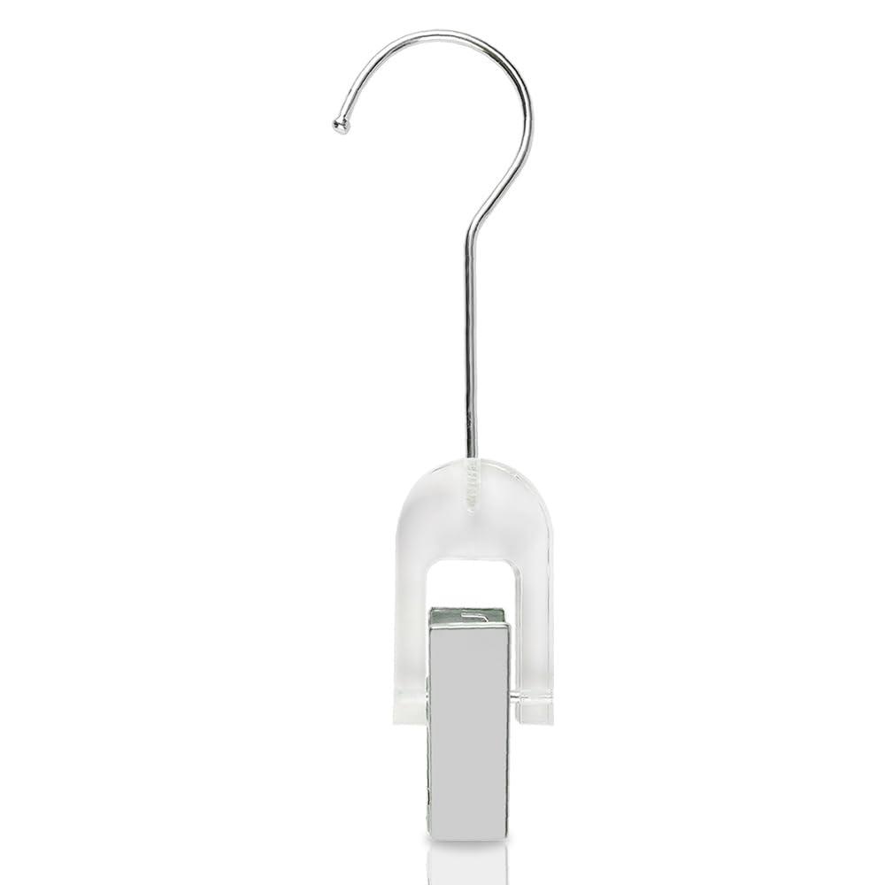 5Pcs Acrylic Hair Extension Hangers for Wig Holder Laundry Hanging Hook Clips for Hairpin Hairdressers Hangers for Wig Storage Weft Extension Storage Clips