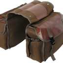 JEELAD Bike Rack Bag Black Green Khaki Bicycle Panniers Bike Saddle Rear Rack Bag for Grocery Shopping Commuter Cycling Trip (Khaki)