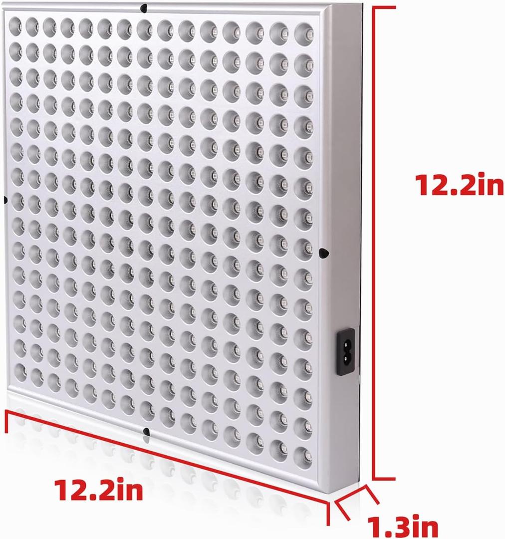 LED Red Light Therapy Device - 45W LED Panel Deep 660nm & 850nm Light Combo for Skin Beauty, Muscle & Joint Pain Relief