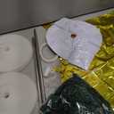 Gejoy 110 Pcs Black Gold Balloons Column Stand Kit Adjustable Tower Stand from 1.4 to 6.6 ft with Bases for Valentine's Day Wedding Birthday Baby Shower Party