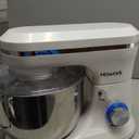 HOWORK Electric Stand Mixer,10+p Speeds With 6.5QT Stainless Steel Bowl,Dough Hook, Wire Whip & Beater,for Most Home Cooks,Cream White