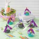 20 Sets Religious Easter Crafts Christian Craft Easter Cards He is Risen Handwork Cross Handwork Make Your Own He Lives Decoration for Christian Church Home Party Decor